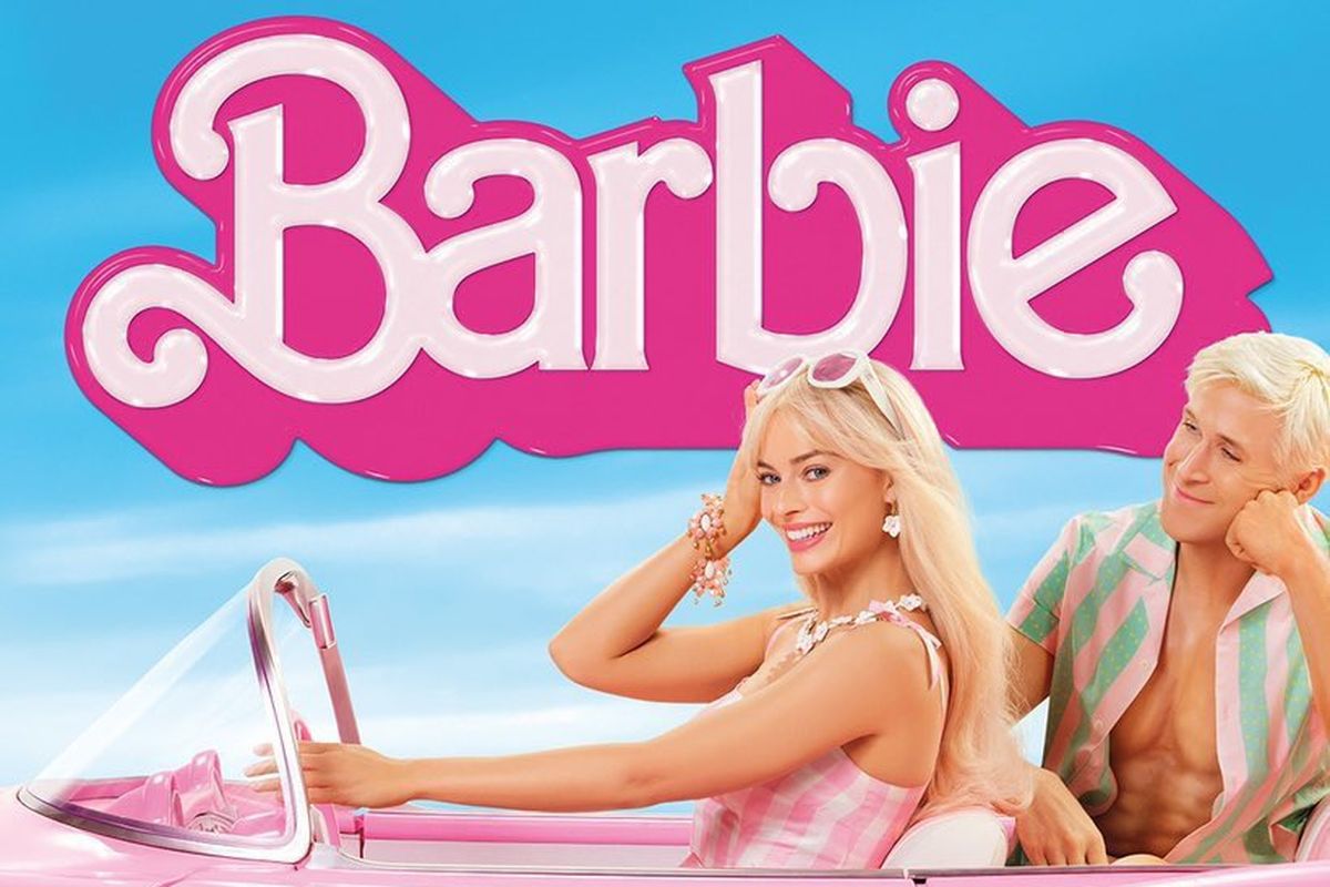 Poster film Barbie (2023).
