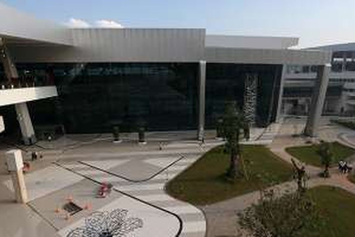 Suasana di Terminal 3 Ultimate Bandara Soekarno-Hatta, Tangerang, Banten, Selasa (9/8/2016). Terminal 3 Ultimate Bandara Soekarno-Hatta resmi beroperasi sepenuhnya hari ini.