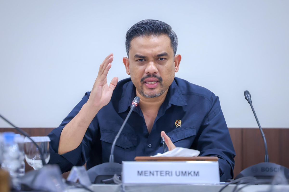 Menteri Usaha Mikro, Kecil dan Menengah (UMKM) Maman Abdurrahman