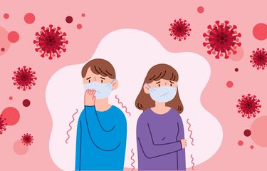 Ilustrasi pencegahan wabah virus corona