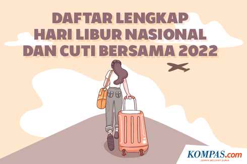 SKB 3 Menteri Terbit, Ini Daftar Hari Libur Nasional dan Cuti Bersama 2022