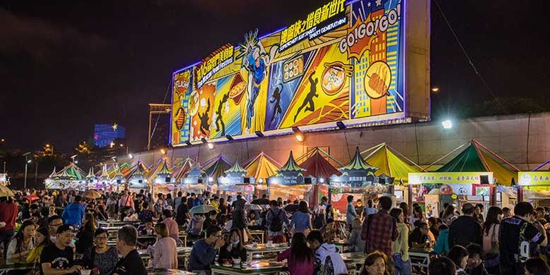Macao Food Festival yang populer di kalangan warga lokal dan turis