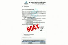 [HOAKS] Surat Seleksi Calon Karyawan Catut Nama Perusahaan Gas Negara