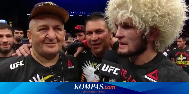 Potret Kedekatan Khabib Nurmagomedov dengan Sang Ayah yang Baru Meninggal karena Covid-19