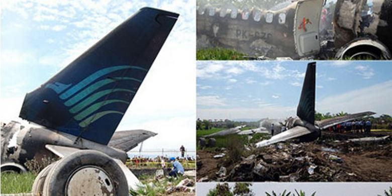 10 Tahun Lalu Pesawat Garuda Tergelincir Dan Terbakar Di Yogyakarta Halaman All Kompas Com