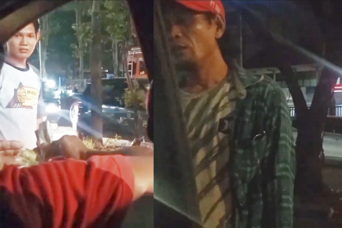 Sekelompok Pria yang Diduga Preman Palak Sopir Taksi Online di Depan Pintu Masuk Pelabuhan Makassar, Sulsel