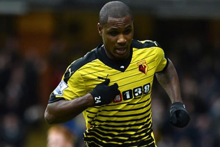 Striker Watford asal Nigeria, Odion Ighalo. 