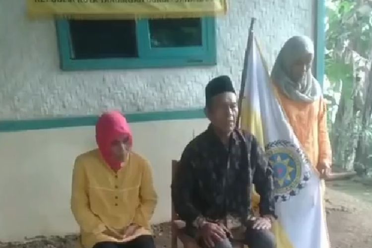 Tangkapan layar video viral