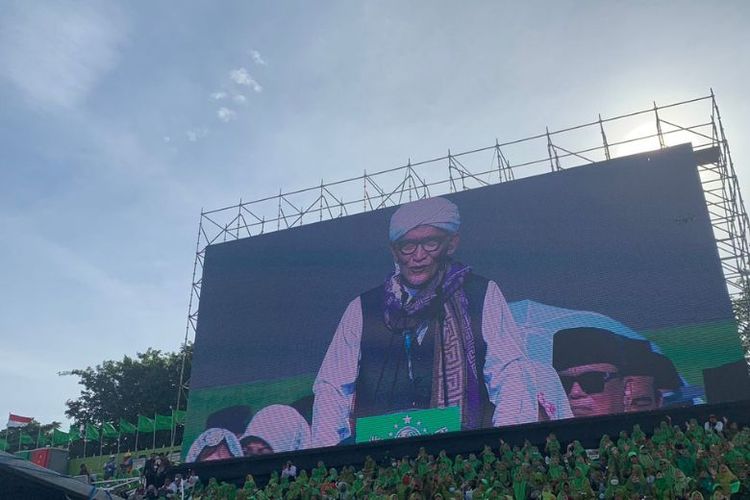 Resepsi Puncak Satu Abad Nahdlatul Ulama (NU) di Gelora Delta Sidoarjo. 

