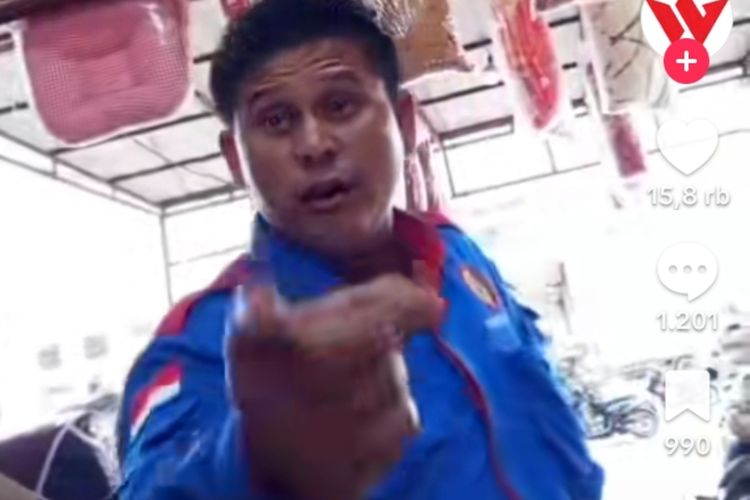 Viral Video Pria Minta THR ke Pedagang di Pekanbaru: Mau Lapor Polisi Silahkan