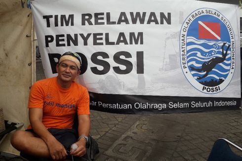 Cerita Penyelam POSSI, Tinggalkan Pekerjaan demi Cari Korban Lion Air