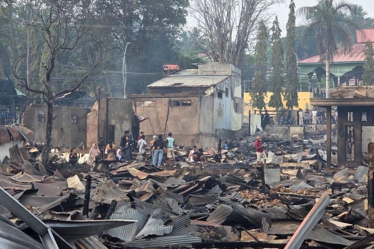 Kebakaran 50 Rumah di Kukar: 151 Jiwa Terdampak, Lurah Pastikan Tak Ada Korban Meninggal