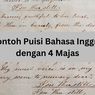 Contoh Puisi Bahasa Inggris dengan 4 Majas