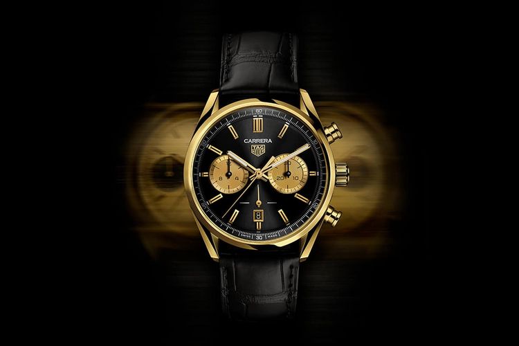 TAG Heuer Carrera Chronograph Yellow Gold