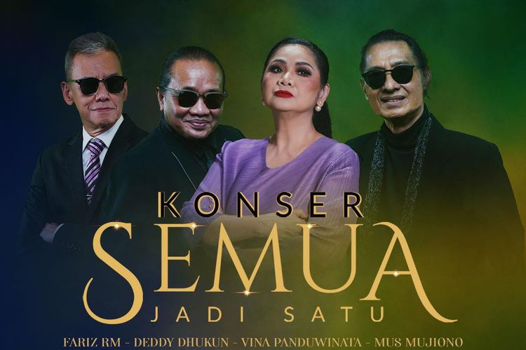 Konser bertajuk Semua Jadi Satu yang diinisiasikan oleh DeHills Productions digelar di lima kota yakni Makassar, Medan, Surabaya, Yogyakarta, dan Bandung.