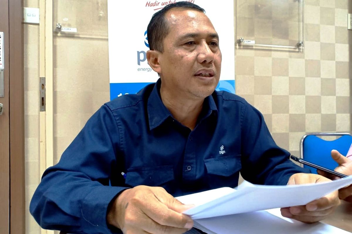 Sales Area Head PGN Medan Saeful Hadi mengatakan, biogas sama dengan gas bumi, ramah lingkungan dan hemat,  Selasa (5/11/2019)