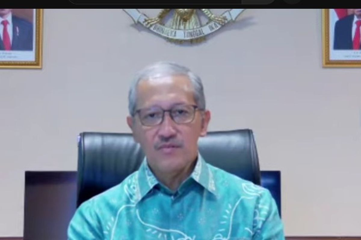 Deputi Gubernur BI Dody Budi Waluyo saat acara GNPIP Kalimantan, Senin (12/12/2022). BI prediksi inflasi dunia tembus 9,2 persen pada 2022.