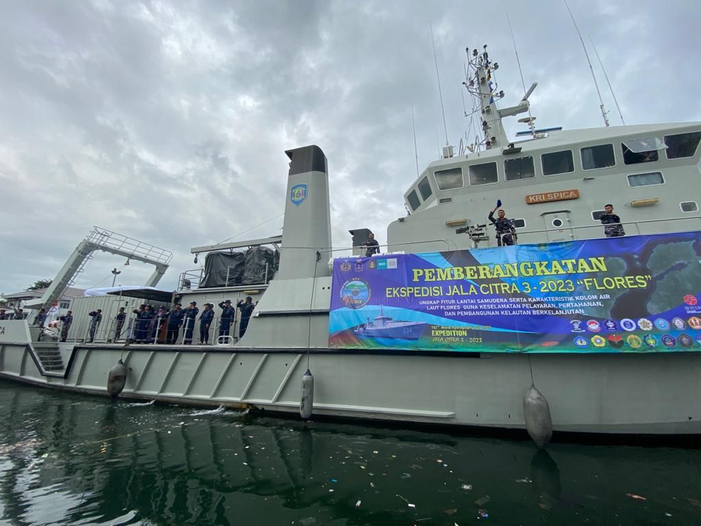 Antisipasi Tsunami, TNI AL dan Ilmuwan Teliti Gunung Berapi di Bawah Laut Flores