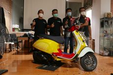 Pako Racing Armani, Pelek Lokal Baru buat Vespa Matik