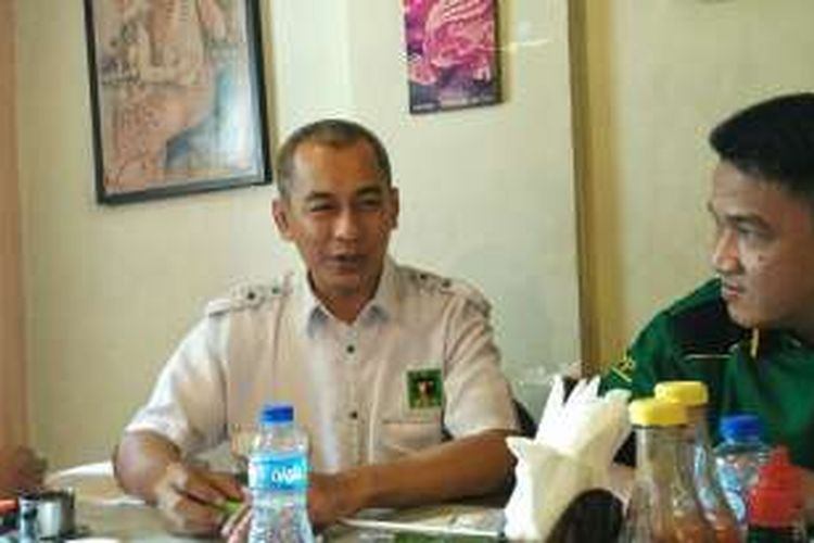 Ketua DPW Partai Persatuan Pembangunan (PPP) DKI Jakarta Abdul Aziz di Sabang, Kebon Sirih, Jakarta Pusat, Rabu (19/10/2016).