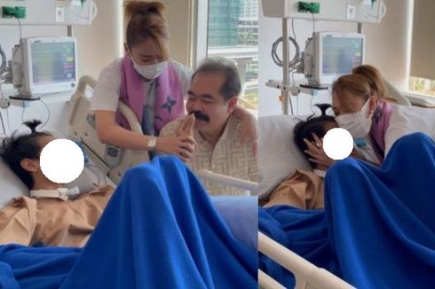 Tawa D Lepas Saat Pegang Kumis Adam Suseno, Suami Inul Daratista