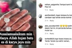 Hujan Es Terjadi di Palembang, BMKG Beri Penjelasan