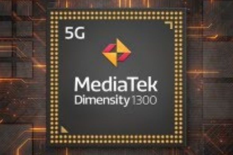 Ilustrasi chipset Mediatek Dimensity 1300.