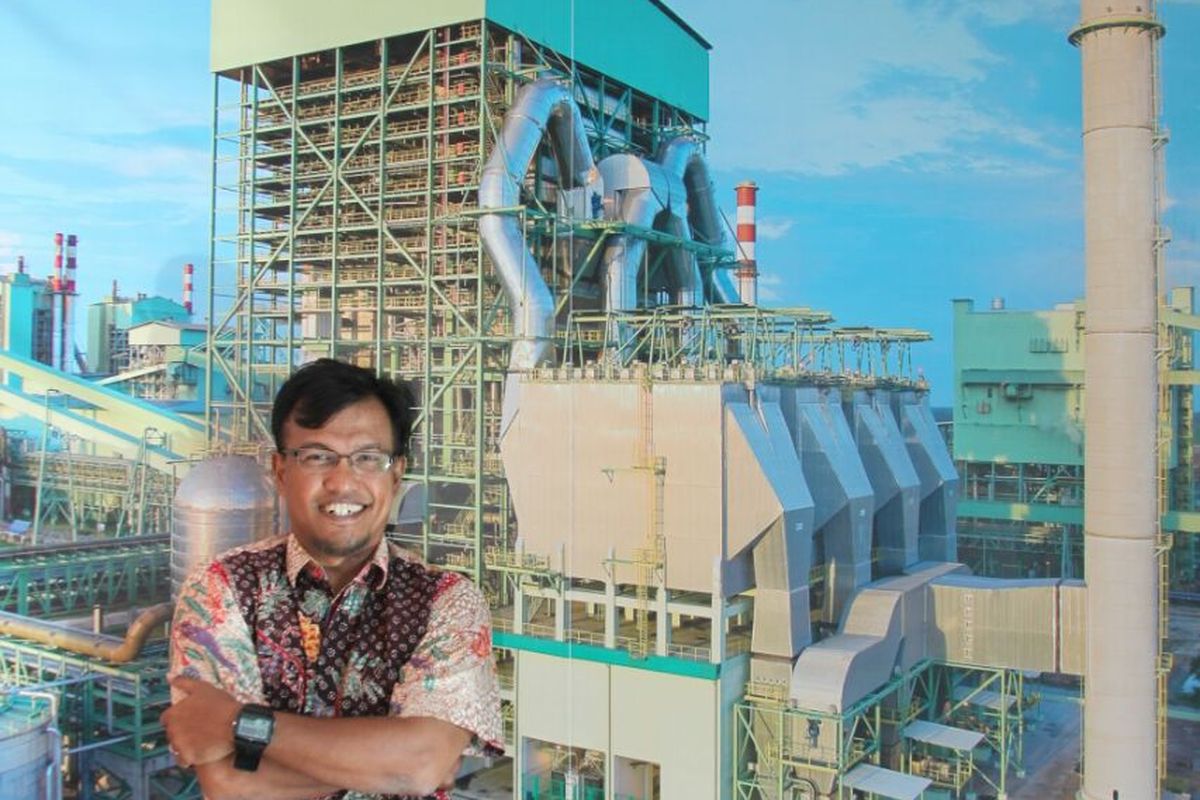 Direktur PT Riau Andalan Pulp and Paper (RAPP) Rudy Fajar.