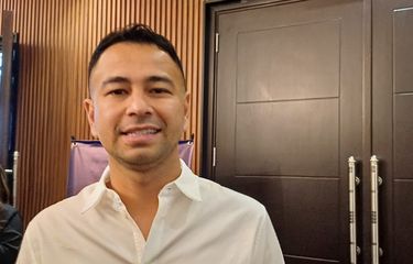 Raffi Ahmad saat ditemui di kantor RANS di daerah BSD City, Tangerang Selatan, Banten, Jumat (12/1/2024). 