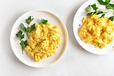 Resep Orak Arik Telur Ala Restoran, Pakai Daun Ketumbar Lebih Harum