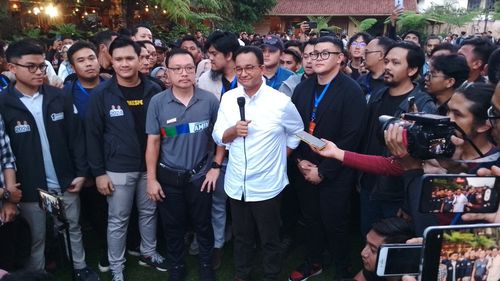 Hari Ketiga Kampanye, Anies Isi Seminar Kebangsaan di Mubes Gereja Pantekosta