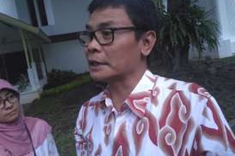 Staf Khusus Presiden bidang Komunikasi Johan Budi di Istana, Kamis (12/1)