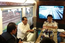 Demi Keamanan Jokowi, Menhub Tinjau Jalur Kereta Api ke Sukabumi