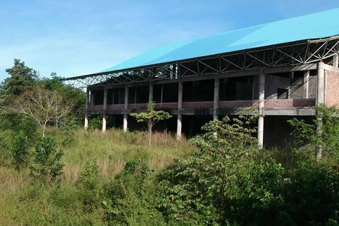 Ada Masalah Hukum, Gedung Auditorium Kampus UBB Terbengkalai 8 Tahun