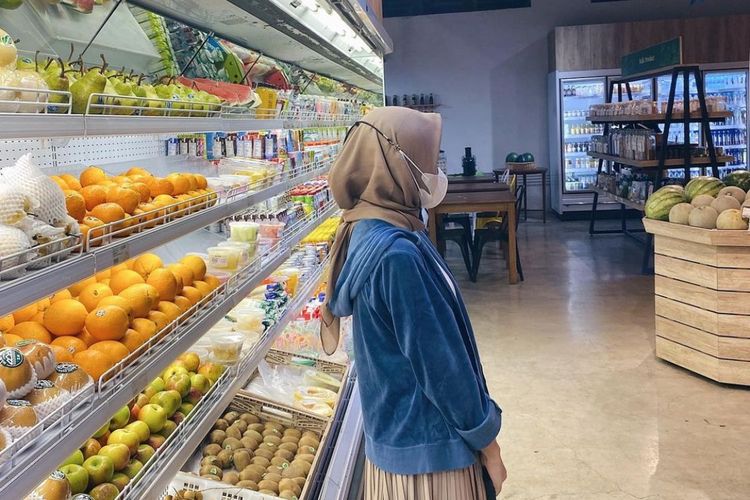 Supermarket M Bloc Space yang bisa jadi salah satu spot foto. 