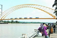 Jembatan Kukar Resmi Dibuka, Para Pejabat Konvoi Kendaraan
