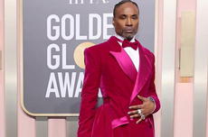 Anti Membosankan, Para Pria Ini Tampil Penuh Warna di Golden Globe 2023