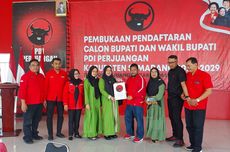 Incar Wakil Bupati Semarang, Kades Rembes Ambil Formulir Pendaftaran lewat PDI-P