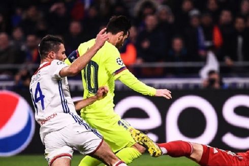 Lyon Vs Barcelona, Messi dkk Gagal Cetak Gol di Kandang Lawan
