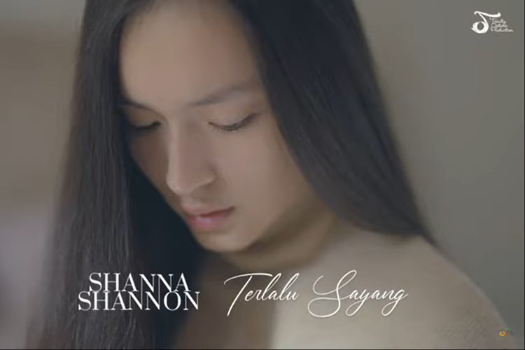 video klip lagu baru Terlalu Sayang - Shanna Shannon