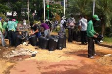 Kubu Prabowo Tak Jadi Biayai Perbaikan Taman di Bundaran Bank Indonesia