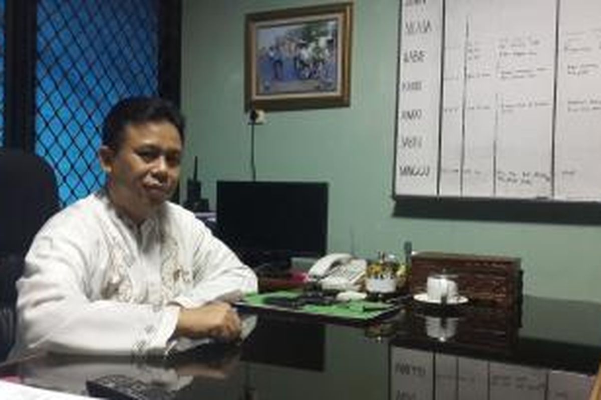 Kepala Suku Dinas Sosial Jakarta Timur, Masyudi.