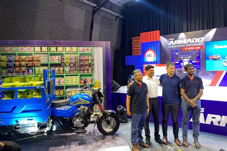TVS Luncurkan Kendaraan Roda Tiga Armado 200, Harga mulai Rp 34 Jutaan