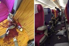 Foto Kondisi Thai Airways Pasca-turbulensi Tersebar di Internet