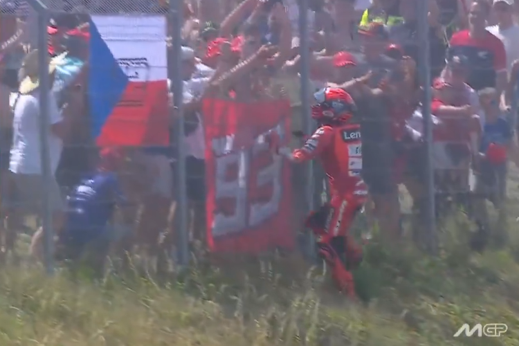 Komentar Marc Marquez Usai Catatkan Sejarah bagi Ducati di MotoGP Ceko