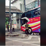 Video Bus Kena Semprot Dishub karena Main Klakson Basuri di Terminal