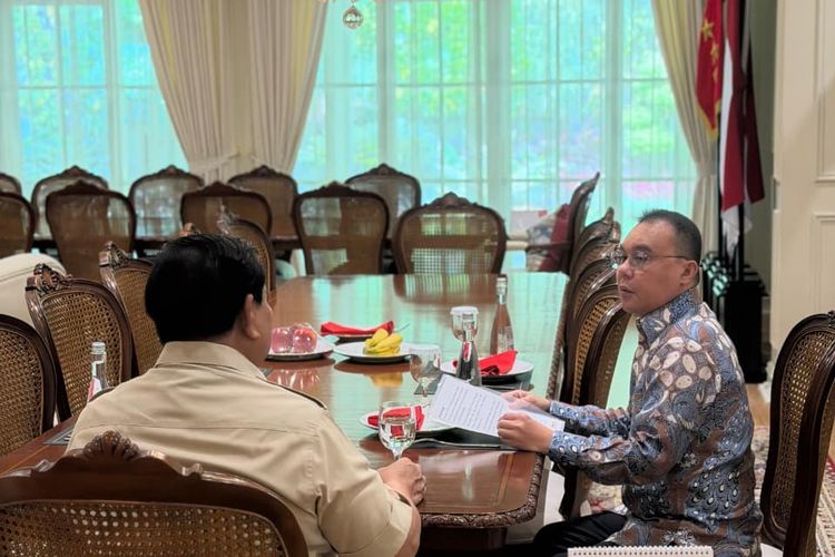 Pertemuan Rutin Prabowo dan Dasco, Bahas Arah Pembangunan Nasional dan Isu-isu Strategis