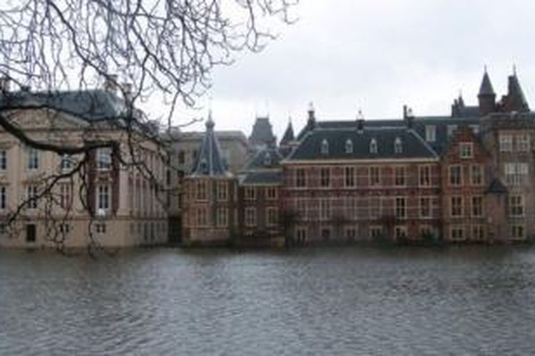 Salah satu sudut kota Den Haag, Belanda.