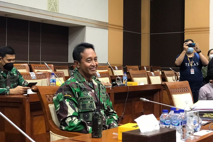 Calon panglima TNI, Jenderal TNI Andika Perkasa.