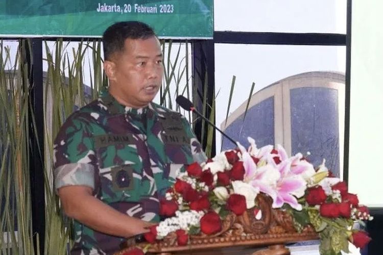 Kepala Dinas Penerangan TNI Angkatan Darat (Kadispenad) Brigjen Hamim Tohari